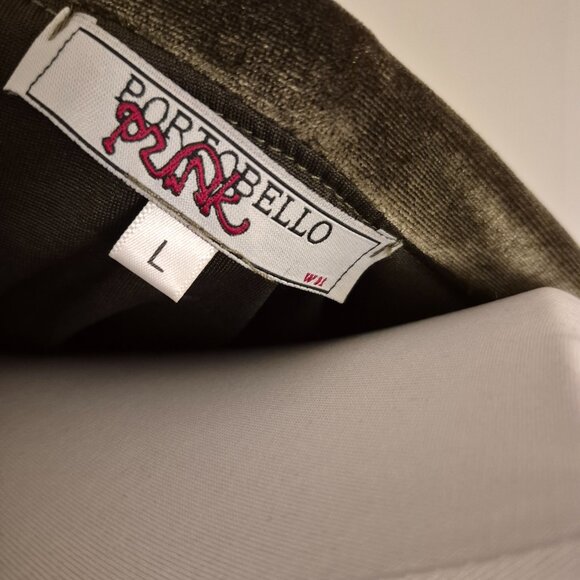 Portobello Velvet Cropped Jacket with Jogging Pants Junior L - Picture 6 of 9